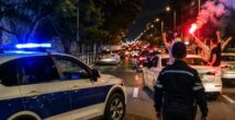 Массовое зажигание факелов, нарушение ПДД,  невыносимый шум на самой красивой улице Хайфы