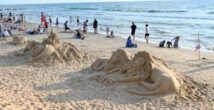 В Хайфе вновь пройдет фестиваль гигантских песчаных скульптур. Вход свободный