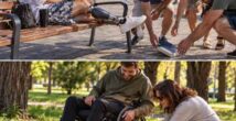 Вам помочь? Два случая на хайфской набережной и в парке